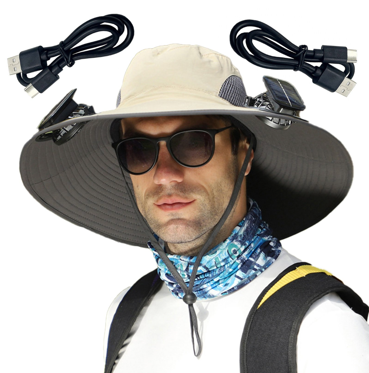 Inclusive breeze Solar Fan Hat