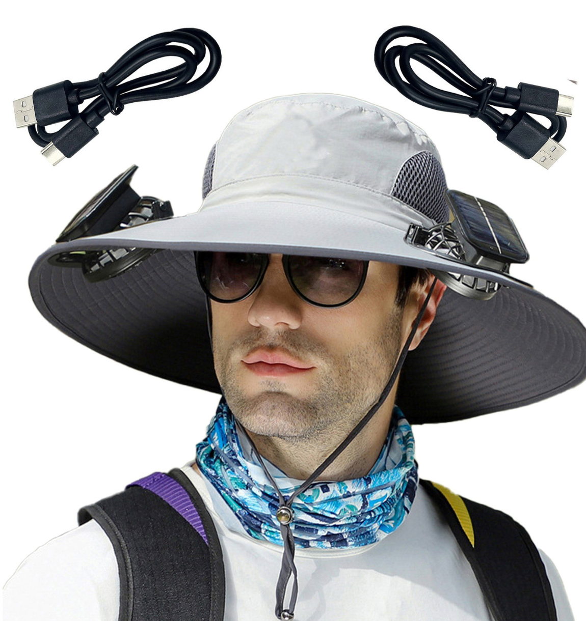 Inclusive breeze Solar Fan Hat