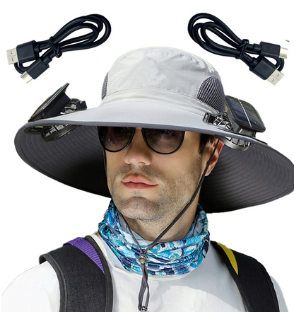 Inclusive breeze Solar Fan Hat